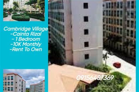 Condo for Sale or Rent in Cambridge Village, San Andres, Rizal.